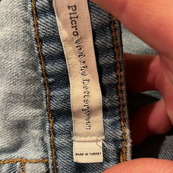 Pilcro And The Letterpress Boyfriend Style Light Denim Jean - Picture 3 of 6